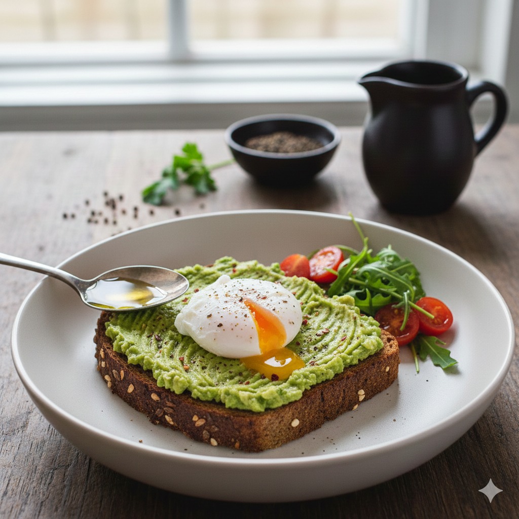 Kanapka z awokado i jajkiem – zdrowe śniadanie bez glutenu