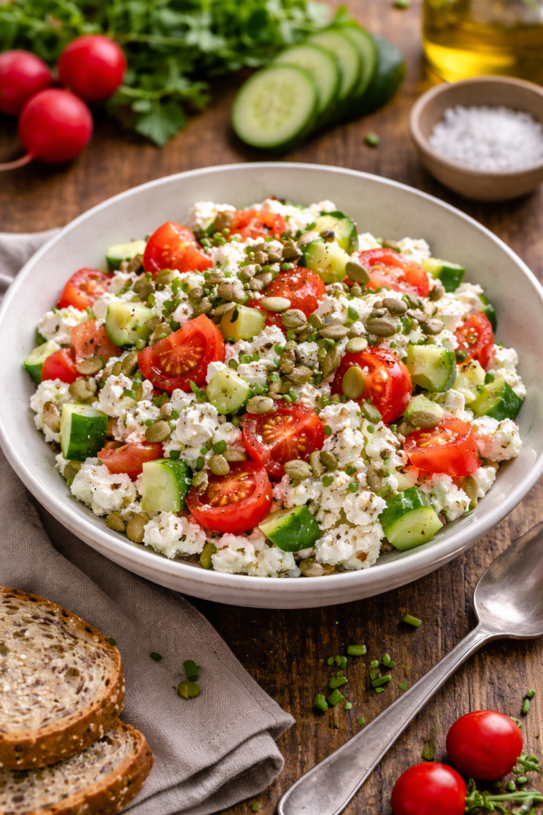 Twarożek z warzywami M.Makarowska