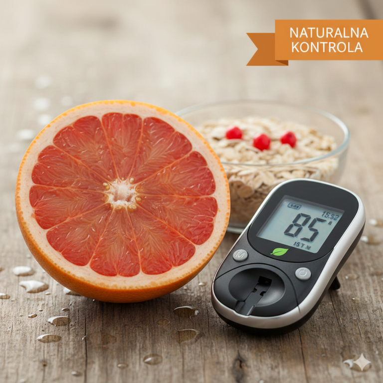 Grejpfrut a glukoza – jak naturalnie stabilizować poziom cukru
